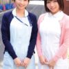 内科 ももさん（23）と呼吸器内科 つぼみさん（22）