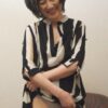 上品な顔してドスケベ。電マとチ○ポで絶叫しながらガチアクメ